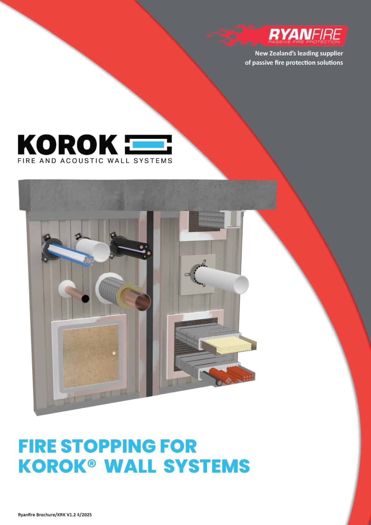 New Fire Barrier Manual for KOROK® Wall Systems – In Partnership with RYANFIRE