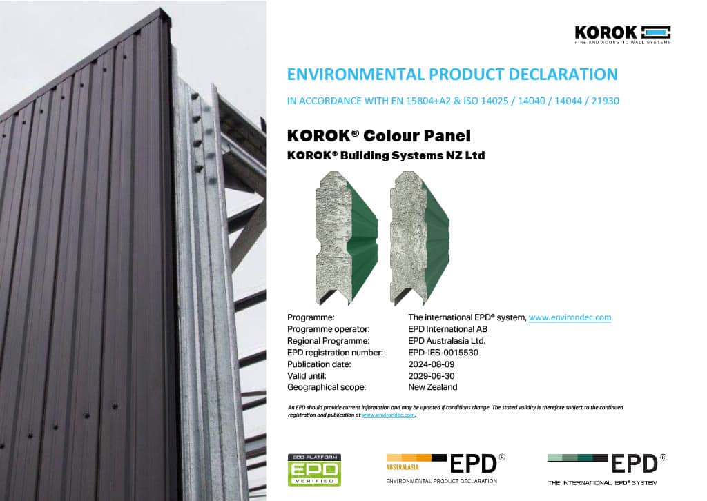 KOROK® Colour Panel - EPD